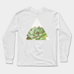 Green Succulent Long Sleeve T-Shirt